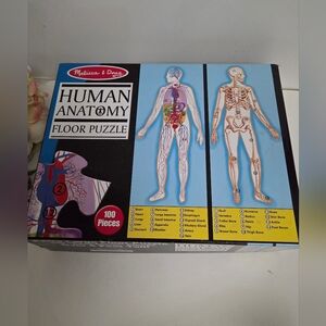 Melissa & Doug Human Anatomy Extra Large Floor Puzzle. Over 4 Feet Tall Puzzle.
